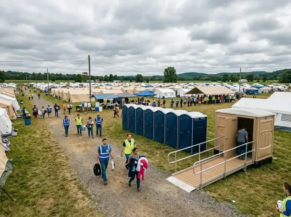 disaster-relief-camp-restrooms-010 — frequently asked questions, Dumpster & Portable Bathrooms Rental in Hayti, MO